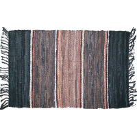 Χαλί Δερμάτινο με Σχέδιο και μονόχρωμο σε διάφορα μεγέθη