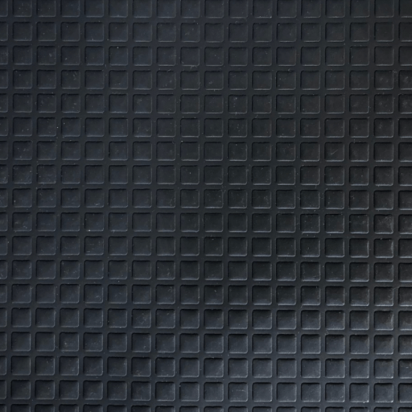 Vinyl Floor Small Squares color Graphite in roll W2 m (25x2 meters)