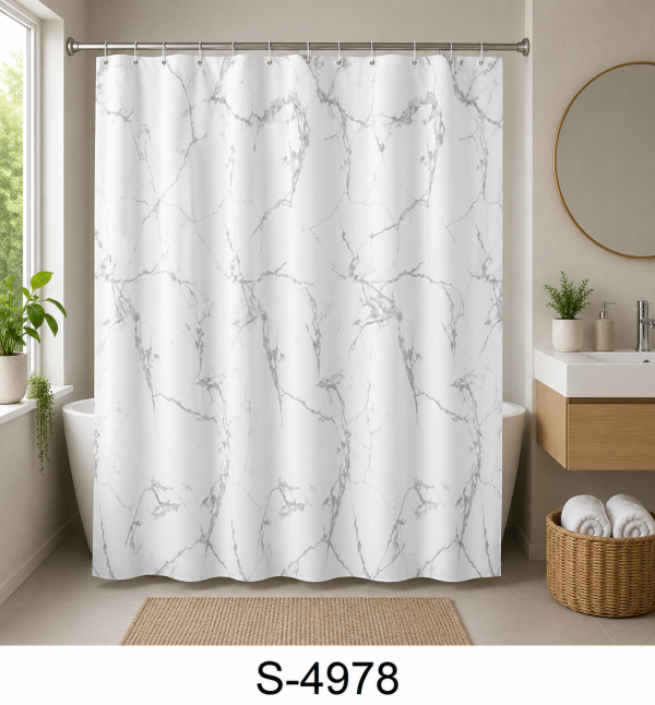 Miracle Fabric Bath Curtain 180x180 cm