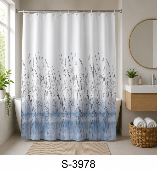 Miracle Fabric Bath Curtain 180x180 cm
